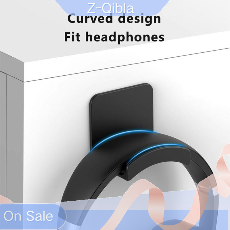 Z-qibla Universal ขาตั้งหูฟัง Gaming Controller Holder ชุดหูฟังชั้นวางจอแสดงผลภายใต้โต๊ะตะขอแขวนสําหรับหูฟัง Wall Mount Gaming Nice