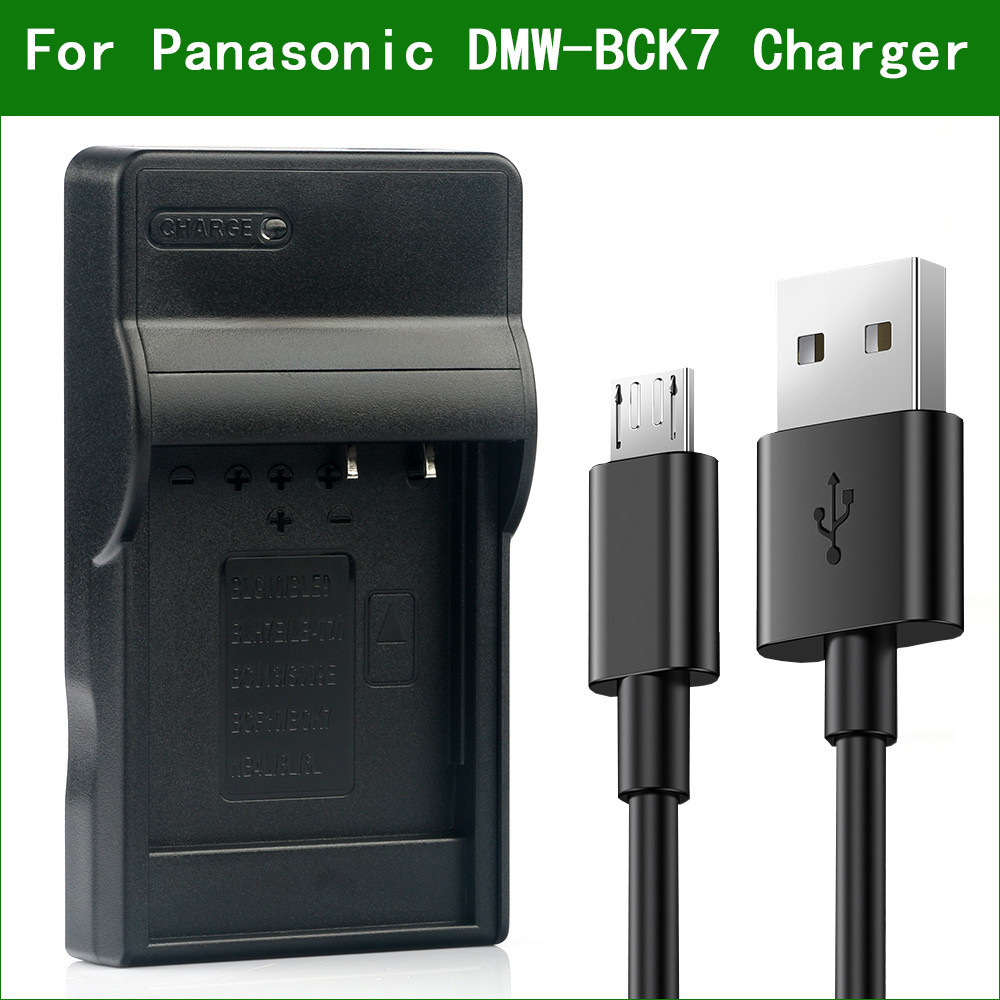 Dmw-bck7 NCA-YN101G กล้องดิจิตอล Micro USB Charger สําหรับ Panasonic DMC-FH2 FH4 FH5 FH6 FH7 FH8 FH2
