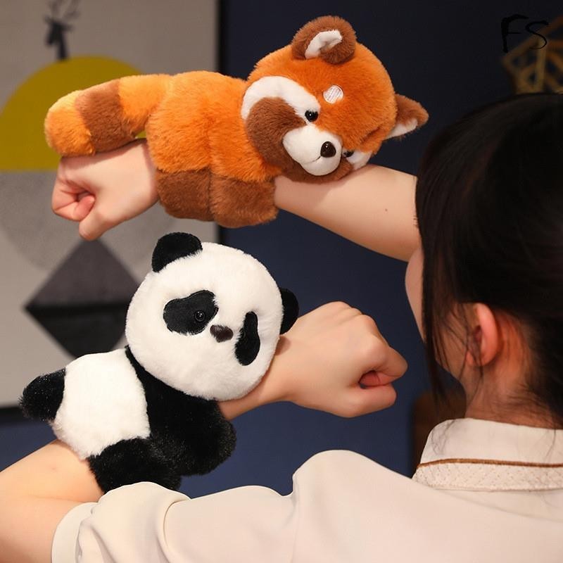 Rytanda Capybara Clap วงกลมของเล่น Slap Snap Wrap สายรัดข้อมือสร้อยข้อมือ Capybara Plush แหวนมือสนุก Pop Circles เด็กของขวัญ