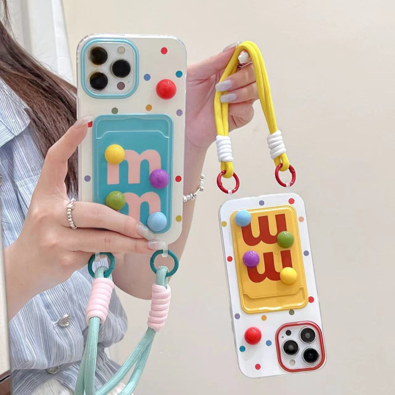 จุดสี iphone 11 13 case กันกระแทก iphone 14 pro Max 15 pro Max 13 pro Max 12 pro Max case iphone 15 12 xr iphone 14pro 13 pro 15 plus 14 plus case พร้อมเชือกห้อย