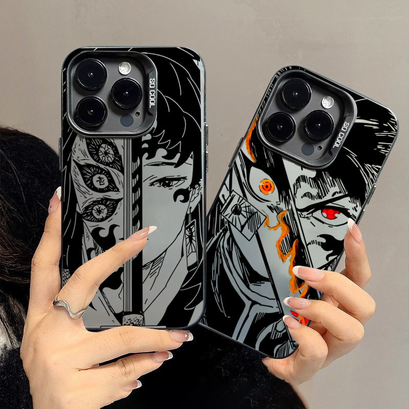สําหรับxiaomi Redmi 14C 13 12 13C 4G K70 Ultra Redmiหมายเหตุ13 12 11 Pro Plus 5G Turbo 3 10 Pro 12S 11S POCO M6 Pro C65ญี่ปุ่นอะนิเมะDemon Slayer IMDหรูหราMatte Hardกันกระแทก