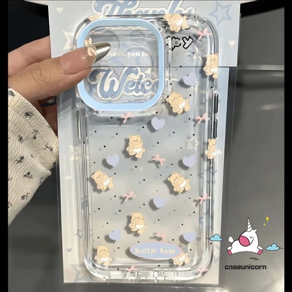 การ์ตูนเนยหมีสร้อยข้อมือสําหรับredmi 13C 10 12 9C 12C 10C 9A 9T A2 9 A1 10Aหมายเหตุ10 12 13 8 10s 11