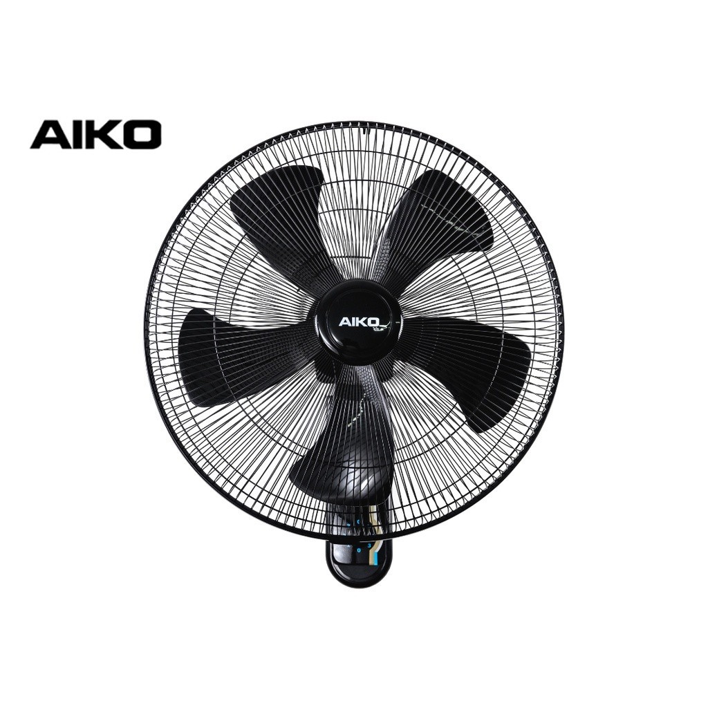 พัดลม AIKO พัดลม รุ่น AK-W450 พัดลมติดผนัง ใบพัด ABS 18" ส่ายได้ เชือก 2 เส้น รับประกันมอเตอร์ 2 ปี 