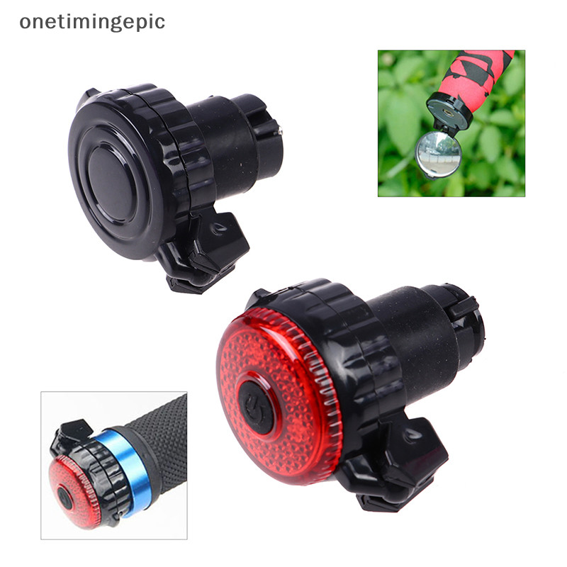 Onetimingepic จักรยานเสือภูเขากระจกมองหลังจักรยานHandlebarนูนด้านหลังดูบาร์End Light Onetimingepic