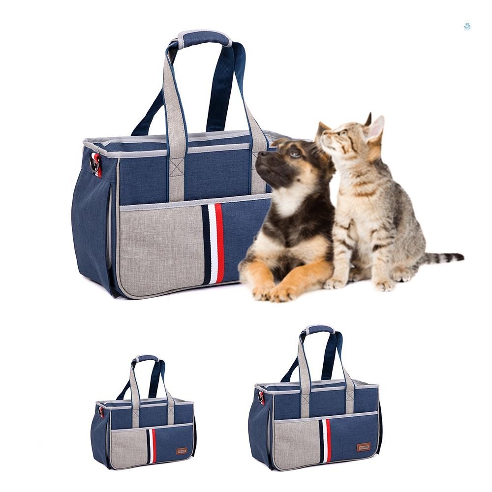 Dodopet กระเป๋าสัตว์เลี้ยงพกพา สําหรับแมวและสุนัข กระเป๋าถือและสะพาย