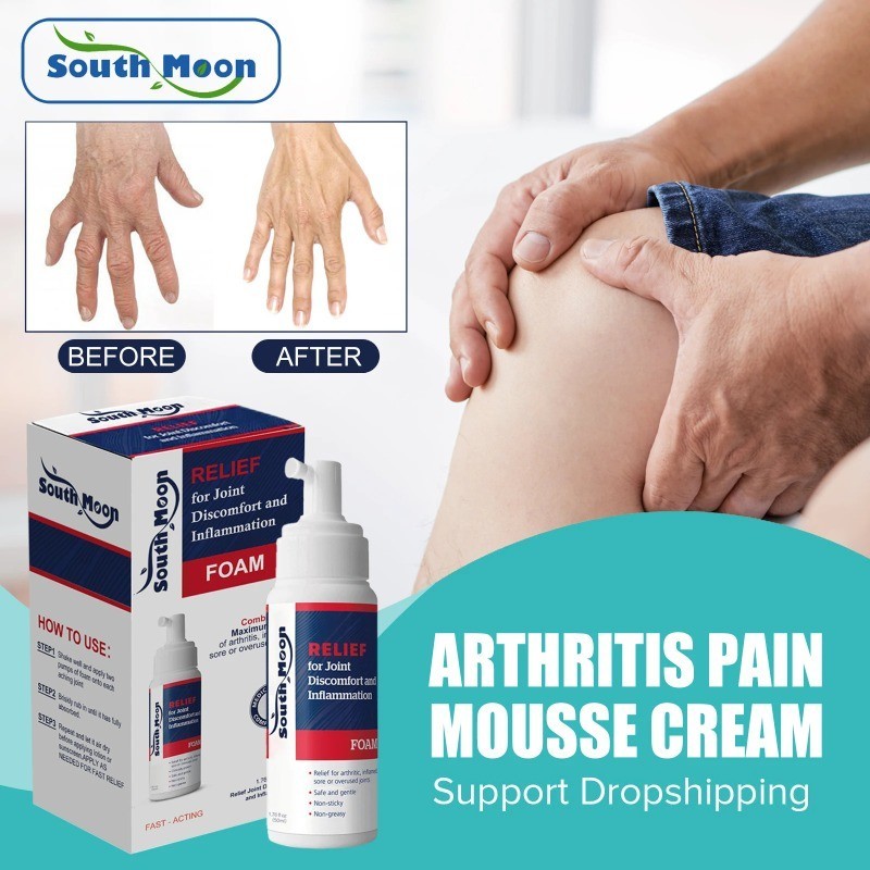 Anti โรคข้ออักเสบมูสครีมรักษาไหล่คอกล้ามเนื้อ Ache Rheumatism Gout Joint Valgus บวม Joint Pain Relie