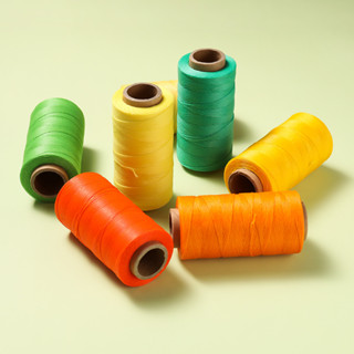 ด้ายขี้ผึ้งแบน 0.8มม. ยาว 10M ด้ายไนลอน สำหรับ DIY สร้อยข้อม…