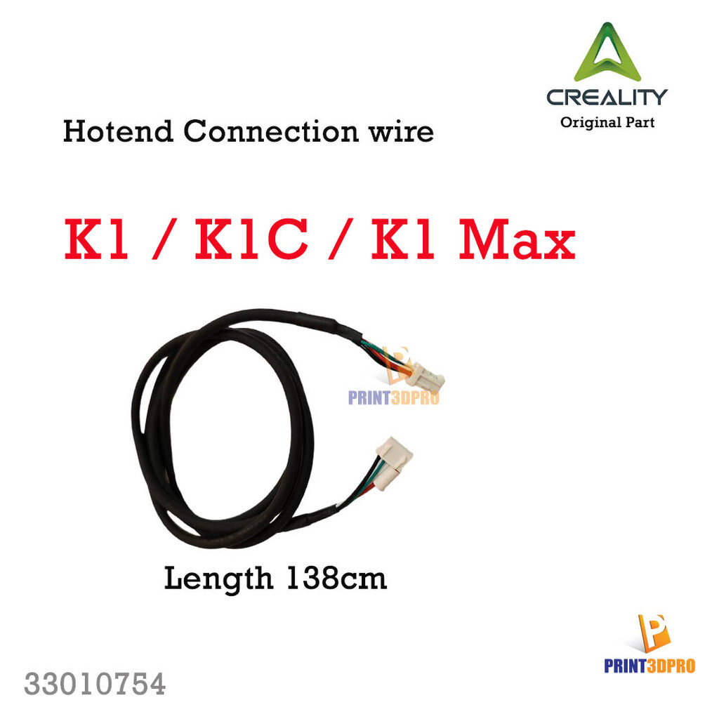 Creality Part K1 Series Hotend cable wire For K1 , K1C , K1 max 3D Printer Part
