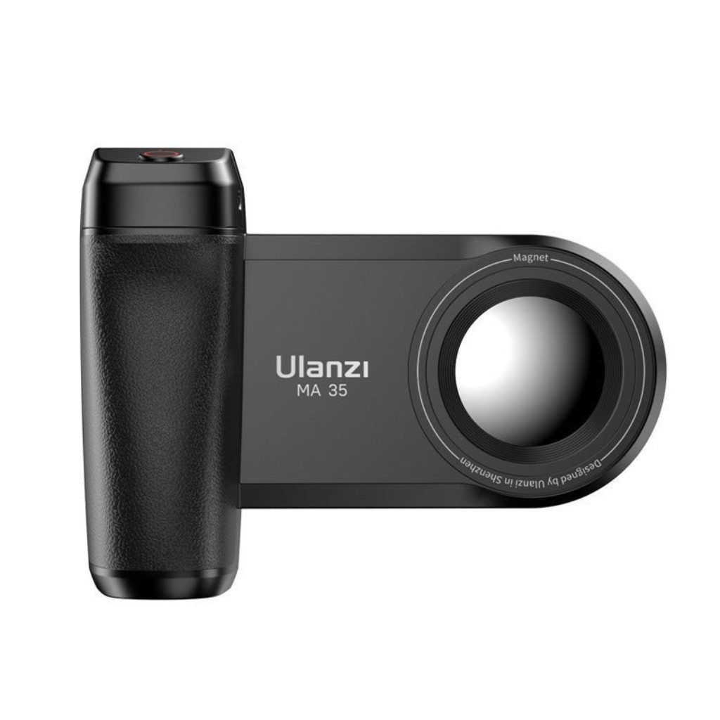 Ulanzi MA35 MagSafe Bluetooth Smartphone Grip ด้ามจับสมาร์ทโฟน พร้อมกระจกหลังไว้เซลฟี่ ถ่ายวีดีโอ