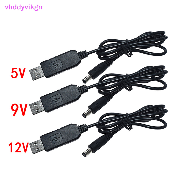 Vhdd USB Power Boost Line DC 5V ถึง DC 9V / 12V Step UP โมดูล USB Converter อะแดปเตอร์เราเตอร์สาย 2.