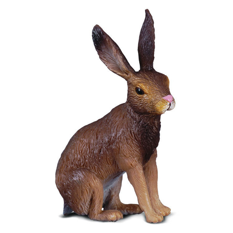 Collecta 88012 Wild Brown Hare Model Minifigure ใหม่
