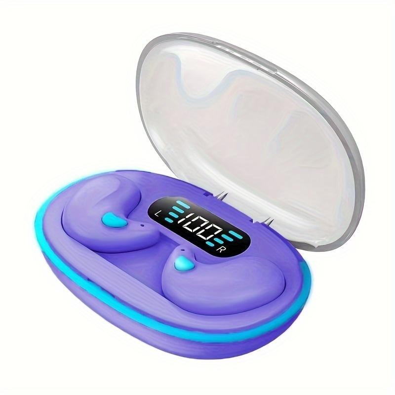 หูฟังนอนหลับ x55 พร้อมเสียงสเตอริโอไฮไฟพร้อมไมโครโฟนในตัวกันน้ําและตัดเสียงรบกวนสําหรับหูฟังระบบควบคุมแบบสัมผัส IOS และ Andriod - รูปที่ 7