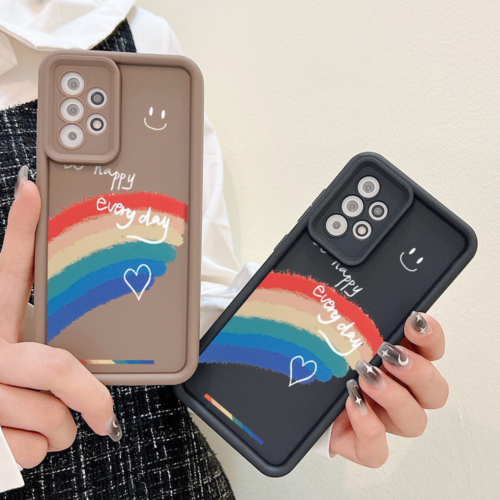TPUเคส For Samsung S24 Ultra A54 5G A55 A53 A15 A05 A05s A12 A35 A34 A33 A52 S23 FE A32 A23 A25 A14 A13 A24 A03s A51
