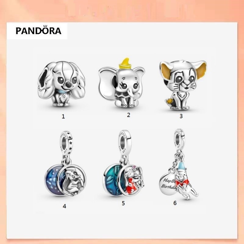 Spot goods จี้ตุ๊กตา Disney Winnie the Pooh ครบรอบ Lilo stitch Simba charm สําหรับตกแต่ง