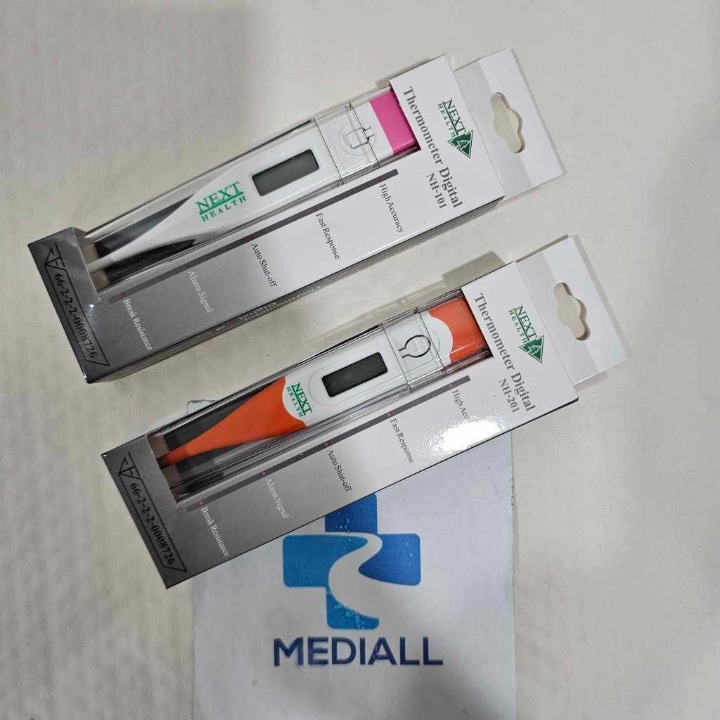 ปรอท Next Health Clinical Digital Thermometer  เน็กซ์เฮลท์ ปรอทวัดไข้  เด็กผู้ใหญ่ ที่วัดไข้ ปรอท แบ