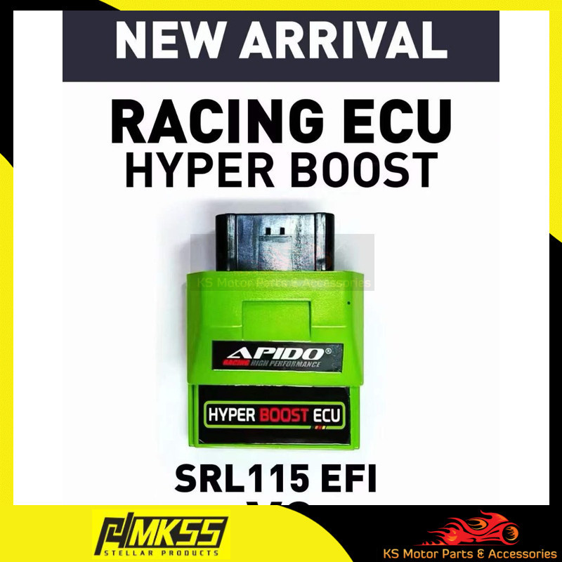 Apido X Suprimo SRL115 Fi V1 V2 RAIDER150 EGO Racing Hyper Boost ECU PNP ไม่มี Dyno ไม่มีตัดความเร็ว