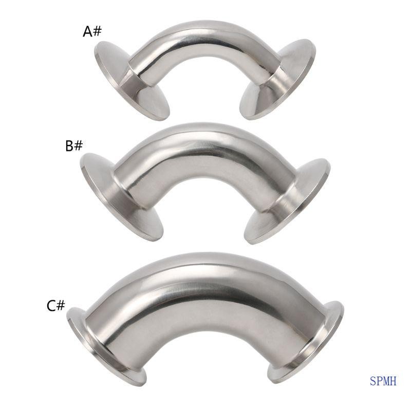 สแตนเลสซุปเปอร์สําหรับ Tri Clamp Ferrule สุขาภิบาลข้อศอก 90 องศาสําหรับ Homebrew