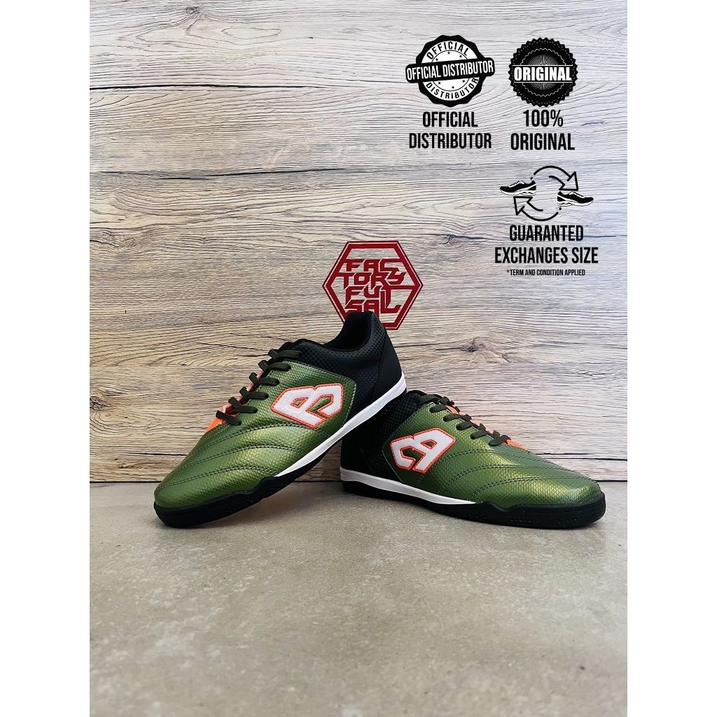 BK1219 BREAKER ZONIS (HIJAU) KASUT FUTSAL