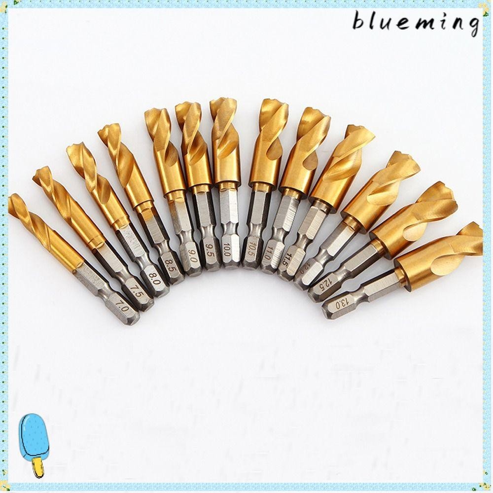 Blueming2 Hole Opener, Ultra-short 2-11MM Twist Drill Bit, Hex Shank สแตนเลสเจาะพิเศษไม ้ โลหะ