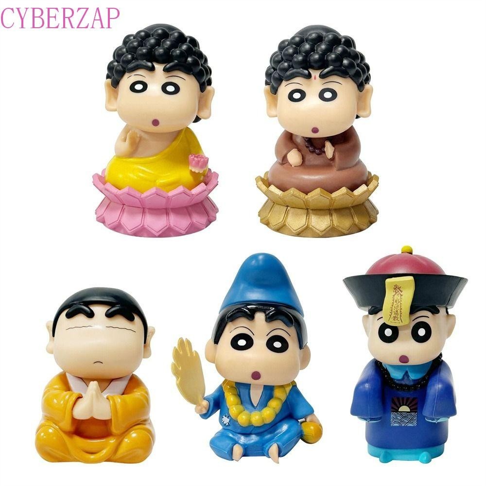 Cyberzap Crayon Shin-Chan รูป, Cos Lord Buddha การ์ตูน Shinnosuke Nohara รูป, ของเล่นเด็ก PVC รูปปั้นของเล่น 10 ซม.ของขวัญสําหรับเด็ก