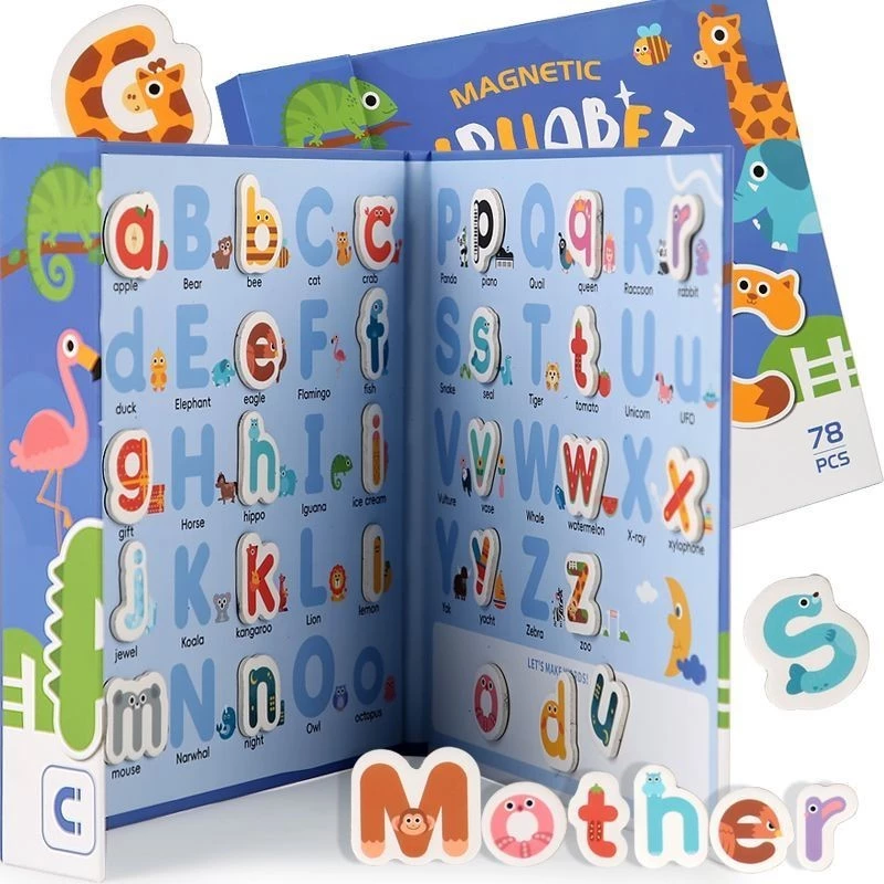 หนังสือแม่เหล็กสำหรับเด็ก หนังสือปริศนาสำหรับเด็ก thumbnail 5