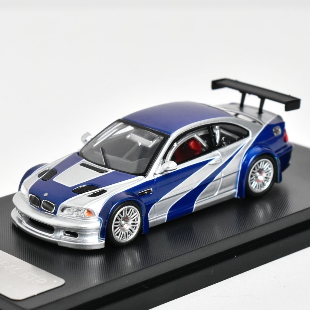 Ghostplayer 1: 64 BMW BMW E46 M3 GTR Superb Speed โมเดลรถโลหะผสมเดิม