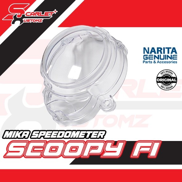 เรือนไมล์กระจก NARITA scoopy fi เก่า 2013 2016 NARITA