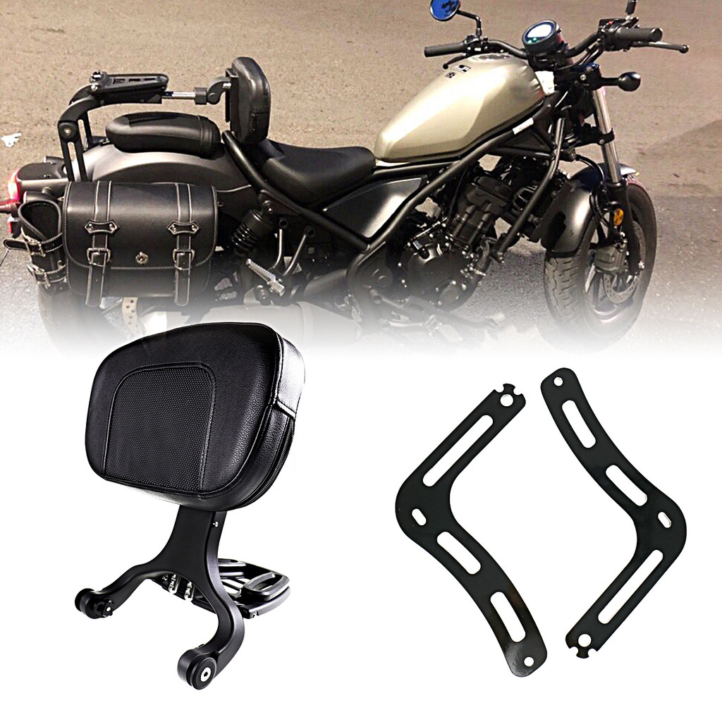 [ระดับไฮเอนด์] เหมาะสําหรับ Honda Rebels REBEL500 CM500 พนักพิงดัดแปลง CM300 พนักพิงพับได้มัลติฟังก์
