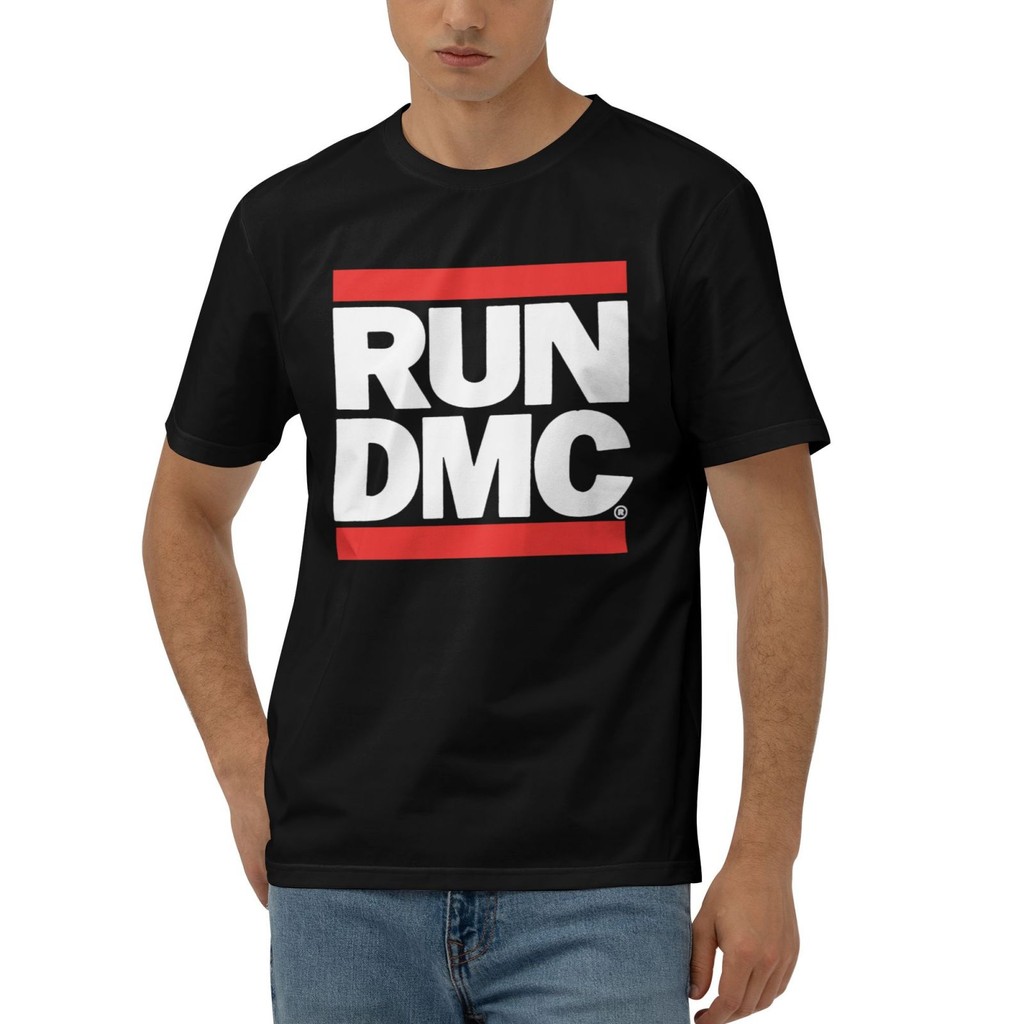 Run Dmc เสื้อยืดพิมพ์ลายแฟชั่นแบบกําหนดเอง