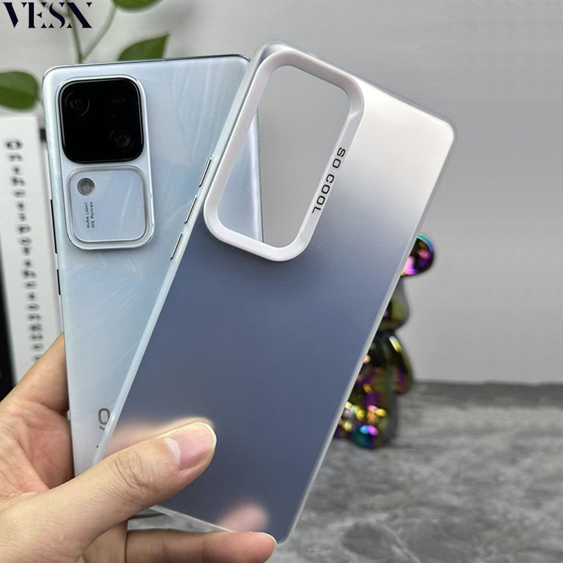 กรณีโทรศัพท์สีเลเซอร์สุดหรูสำหรับ VIVO V30 V30E V29 V29E V27 V27E V25 V25E V23 V23E V21 V21E V20 Pro Lite 4G 5G 2024