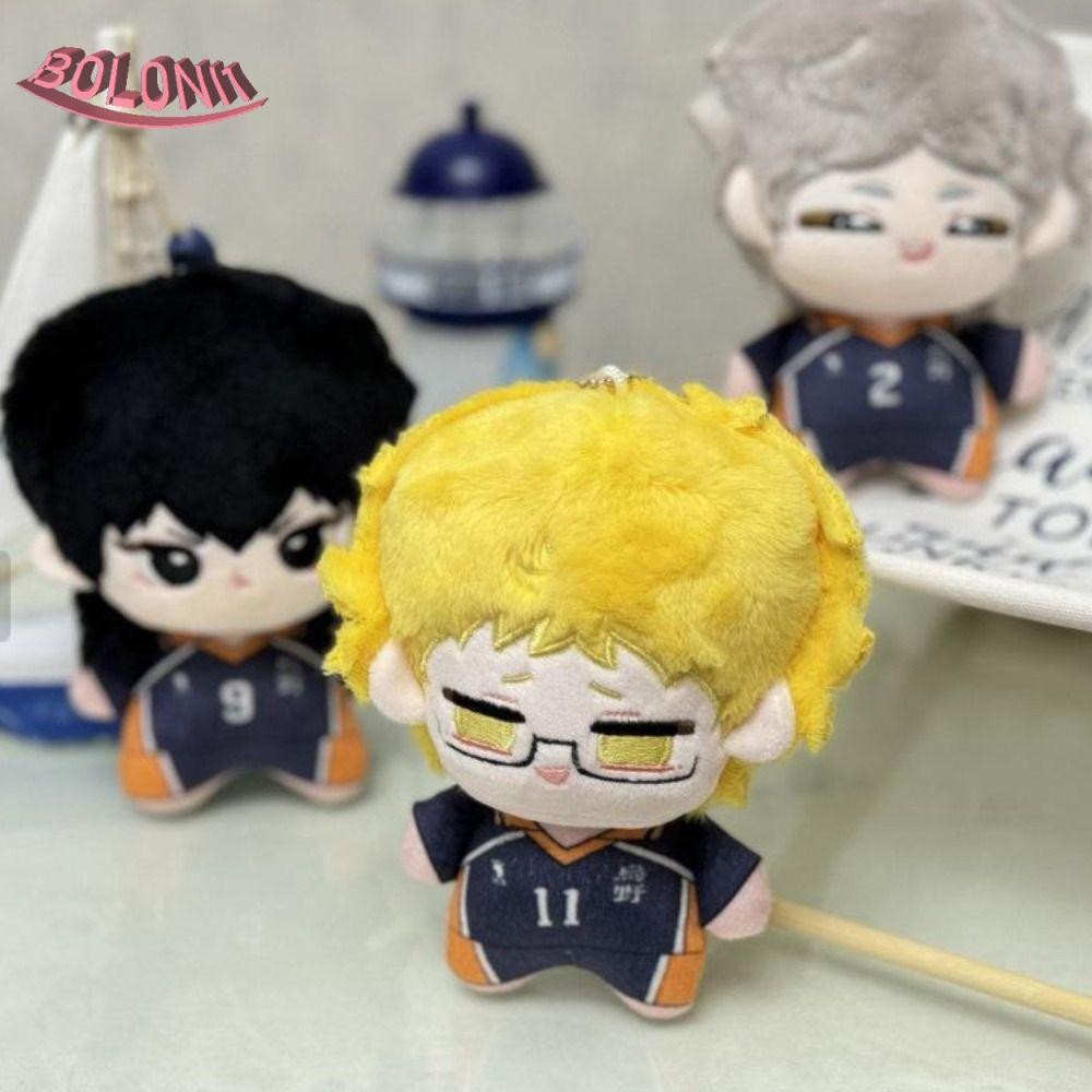 Bo Haikyuu ตุ๊กตาตุ๊กตาจี้,นุ่มการ์ตูนสัตว์ Haikyuu พวงกุญแจตุ๊กตา,งานแต่งงานตกแต่งยัดไส้ Kawaii อะนิเมะรูปตุ๊กตาเด็ก