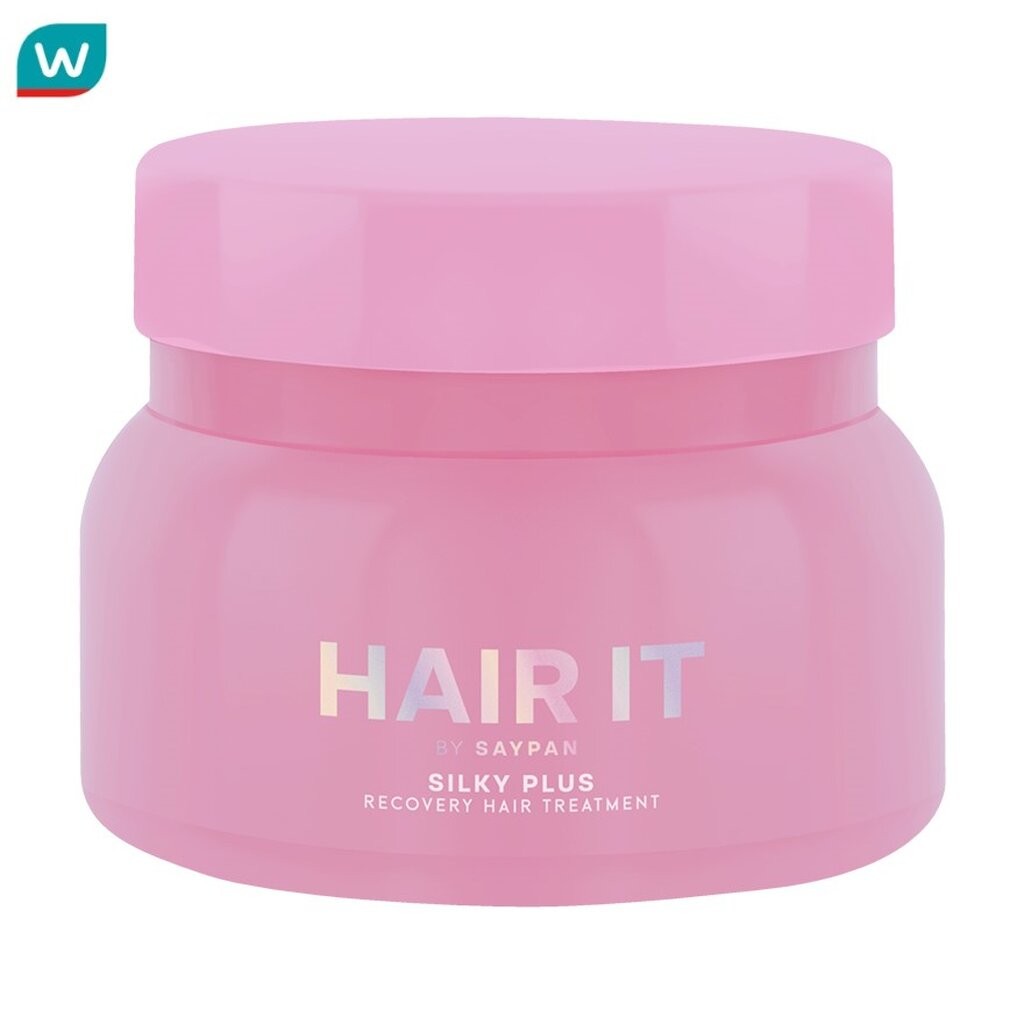 Hair it แฮร์ อิท ซิลกี้ พลัส รีคัฟเวอรี่ แฮร์ ทรีตเมนต์ 120 กรัม กู้ผมเสีย บำรุงผมแห้งเสีย