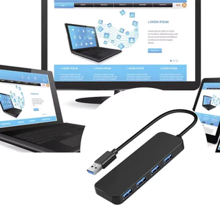 GOOJODOQ USB 3.0 HUB 4 พอร์ตอะแดปเตอร์ OTG สําหรับ Xiaomi Lenovo Macbook Pro 13 15 Air Pro PC