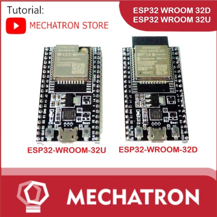 ES99 ESP32 DevKitC V4 ESP32-WROOM-32D ESP32-WROOM-32U IOT WROOM 32D 32U - เสาอากาศ