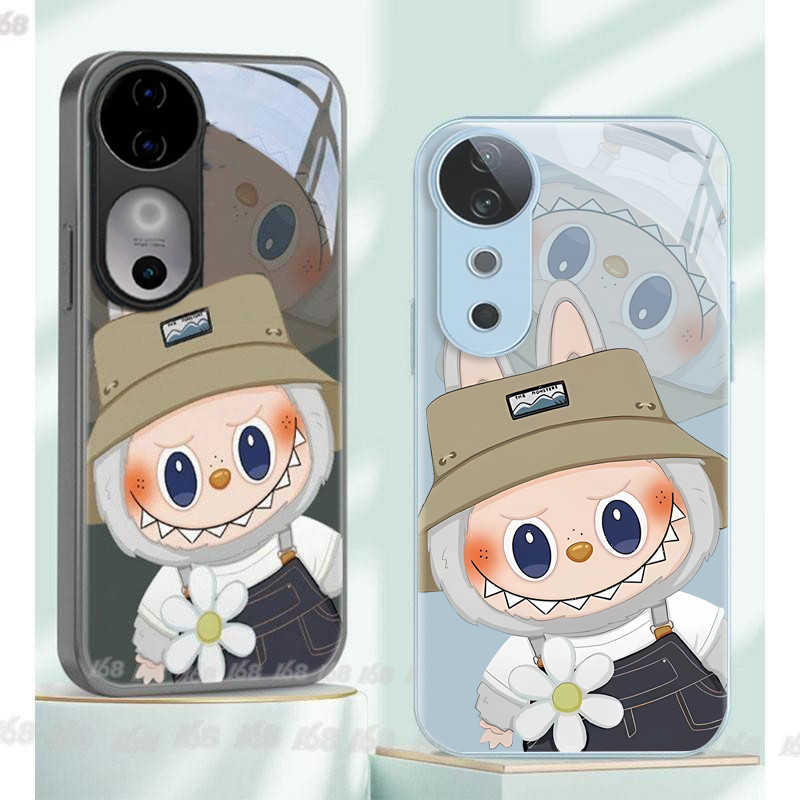 เคส Vivo V40 V30 5G เคส Vivo V40 Pro การ์ตูน Labubu POP Mart ลาบูบู ป๊อป มาร์ทเคสโทรศัพท์กันกระแทกพร้อมเลนส์กล้องป้องกันหรูหราของเหลวแก้วโทรศัพท์สําหรับนักเรียนหญิง