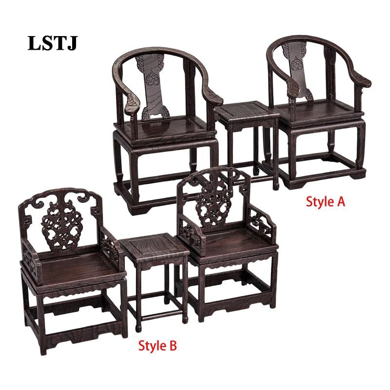 [Lstjj] เครื่องประดับสตูลโต๊ะเฟอร์นิเจอร์สําหรับรูปแบบฉากชีวิตตุ๊กตา DIY
