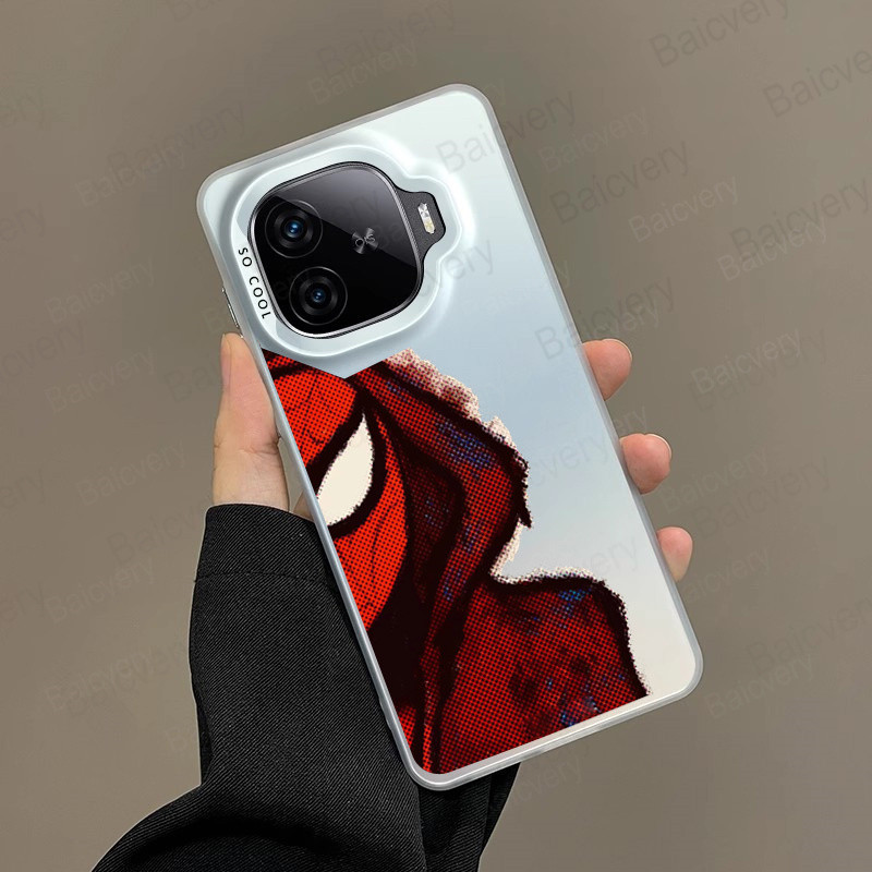 เคสโทรศัพท์ IQOO Z9 Turbo / Z9 5G แฟชั่นการ์ตูนทาสี Hard IMD Drop Resistance ฝาหลัง