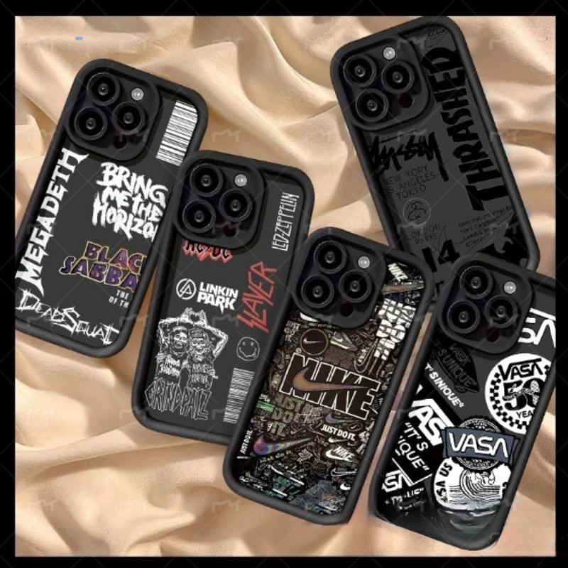 Graffiti Coolกรณีใช้งานร่วมกับIphoneเคสโทรศัพท์Iphone15 15PRO 15PLUS 15PROMAX 14 14PRO 14PLUS 14PROM