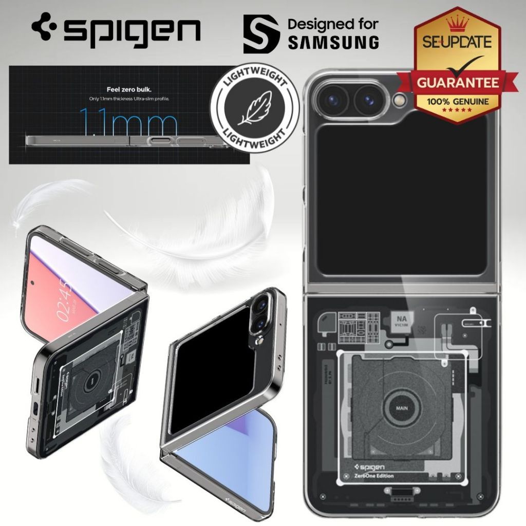 (ส่งทันที) เคส SPIGEN Air Skin Zero One สำหรับ Samsung Galaxy Z Flip7 FE / Flip6