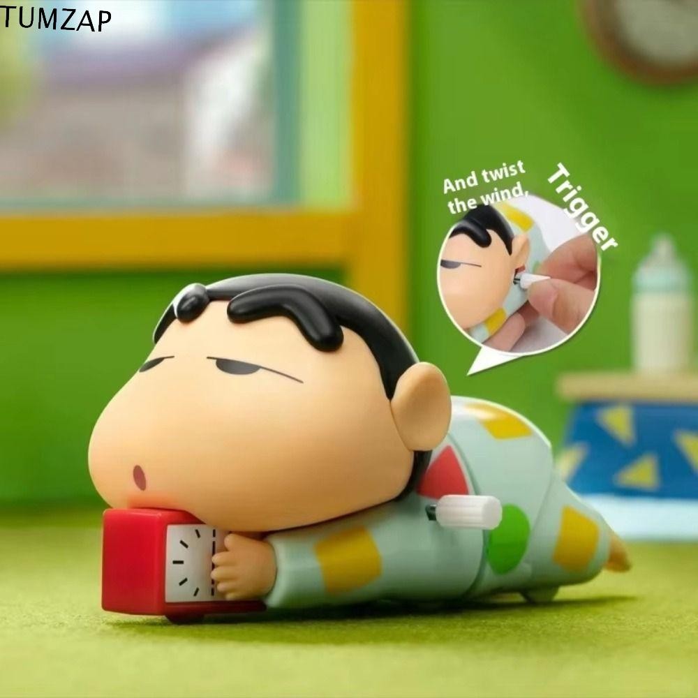 Tumzap อะนิเมะของเล่นไขลาน,ปีนเขาการ์ตูน Crayon Shin-Chan Clockwork ของเล่น, Creative ตลก Interactive น่ารัก Clockwork รุ่นเด็ก/เด็กวัยหัดเดิน