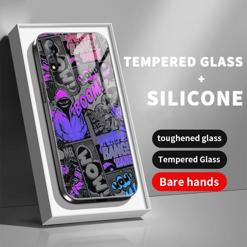 กรณีแก้วKacaสําหรับVIVO S1 Pro S12 S1 Prime S10e S16 Pro S16e S17 Pro S17 S17t S18 Pro T1 5G T1x T2 