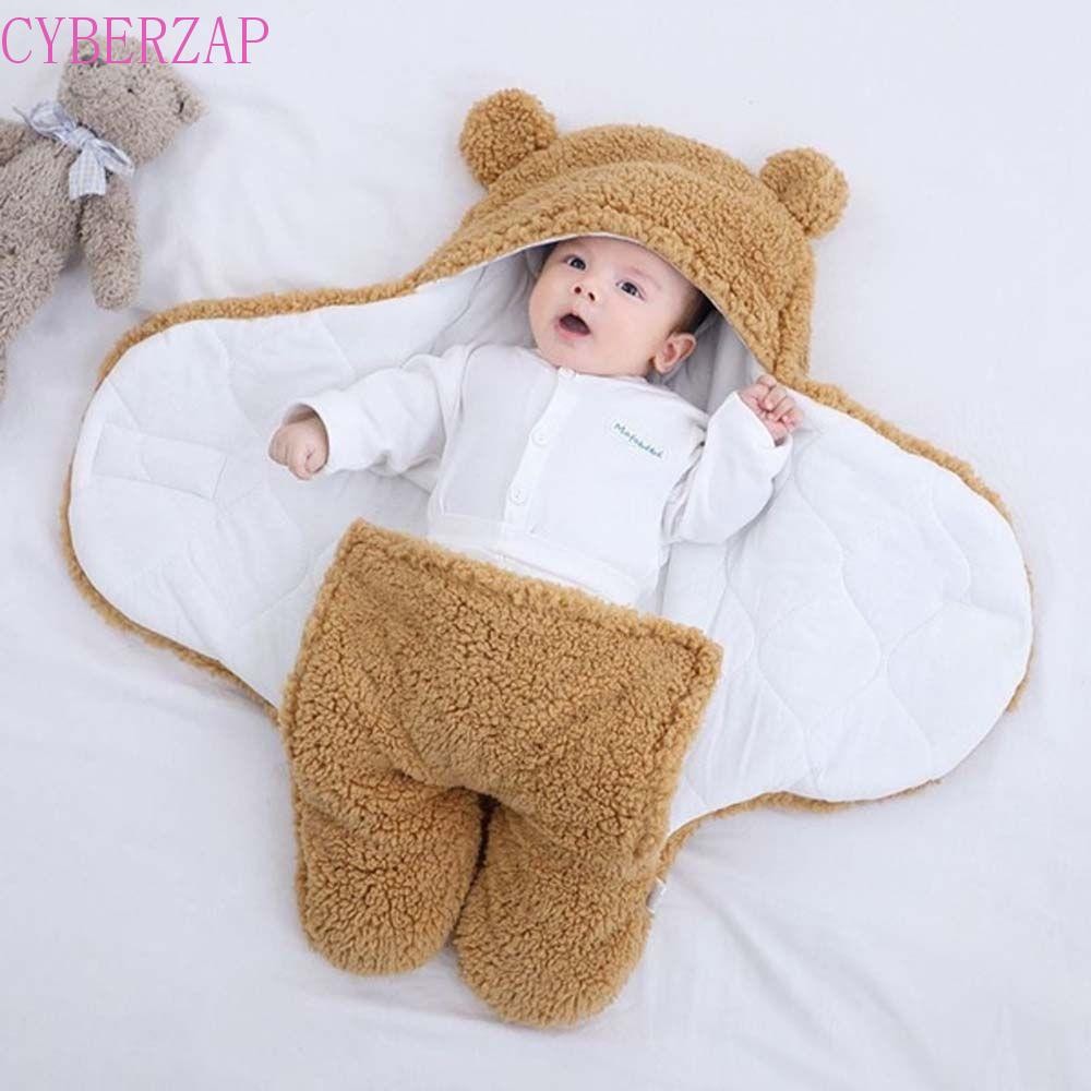 Cyberzap Wrap ผ้าห่ม Thicken ฤดูหนาวเครื่องนอนเด็ก Flannel ทารกถุงนอนทารกแรกเกิด