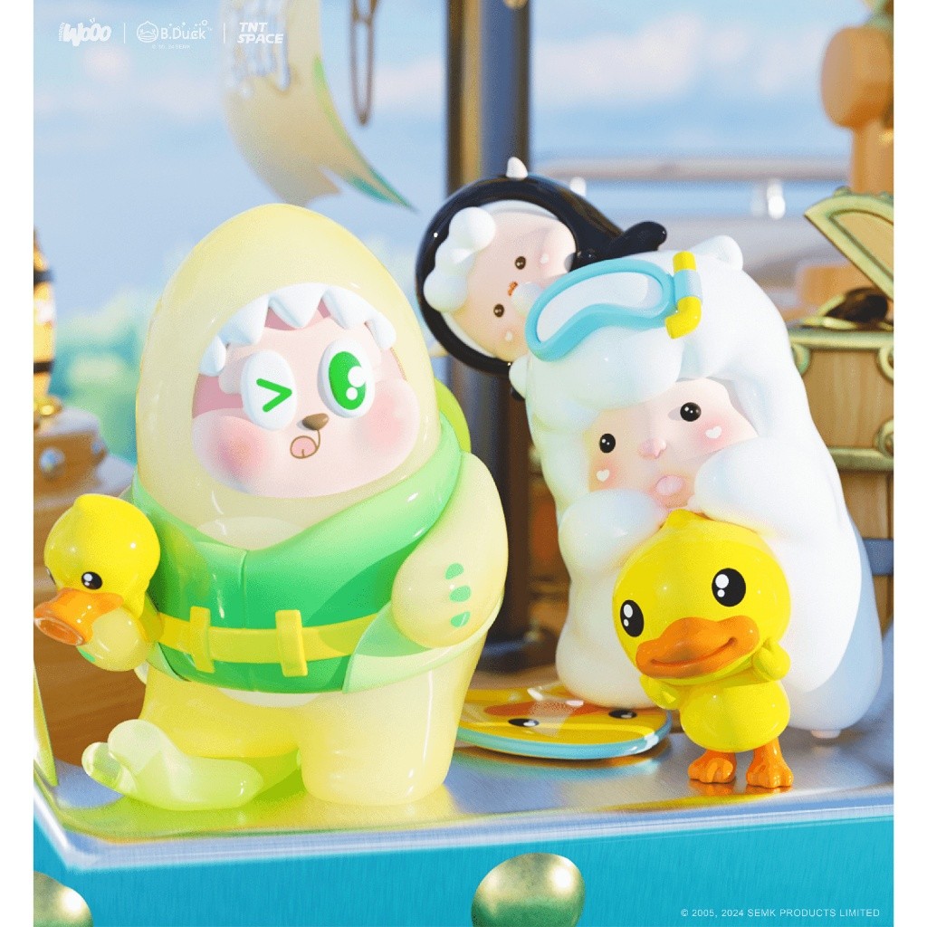 (พร้อมส่งจากไทย) TNT space B.Duck TREASURE HUNT Series ลิขสิทธิ์แท้ เลือกตัว เช็คการ์ด ไม่แกะตัว พร้อมส่ง ราคา ถูกที่สุด ดีลบีเคเค แกลเลอรีภาพที่ 4
