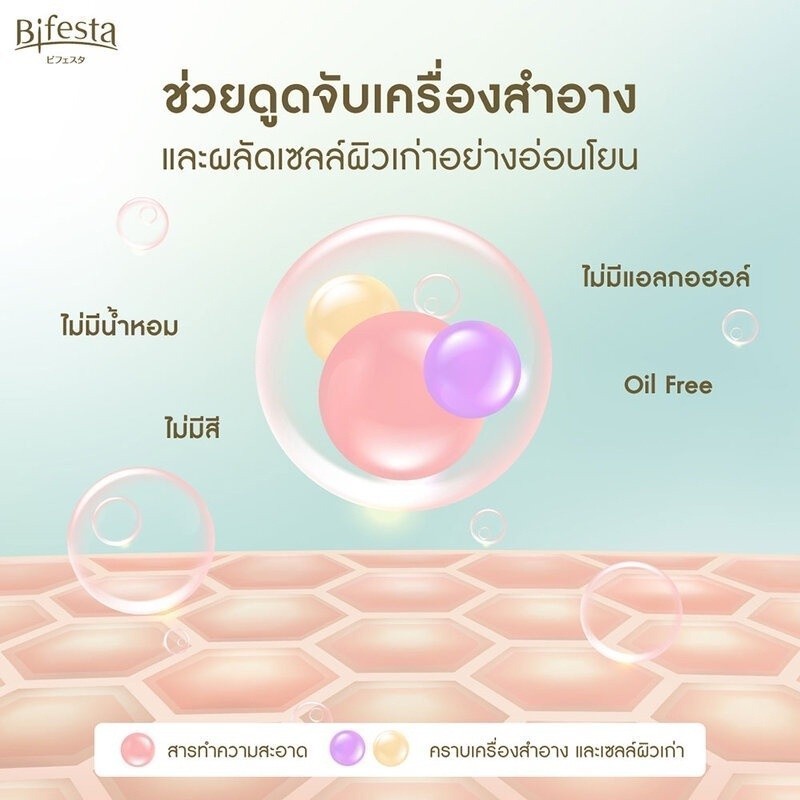 ลดเพิ่ม 30% 🔥 Bifesta Micellar Water บีเฟสต้า ไมเซลล่า คลีนซิ่ง วอเทอร์ ชนิดเติม 360 mL - รูปที่ 7