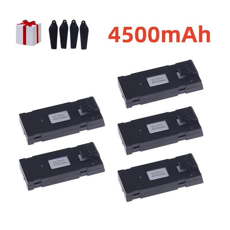 3.7V 4500Mah RC Drone Battery Accessory For E88 E88PRO Ls-E525 E525 PRO Mini Uav Drone Battery Speci