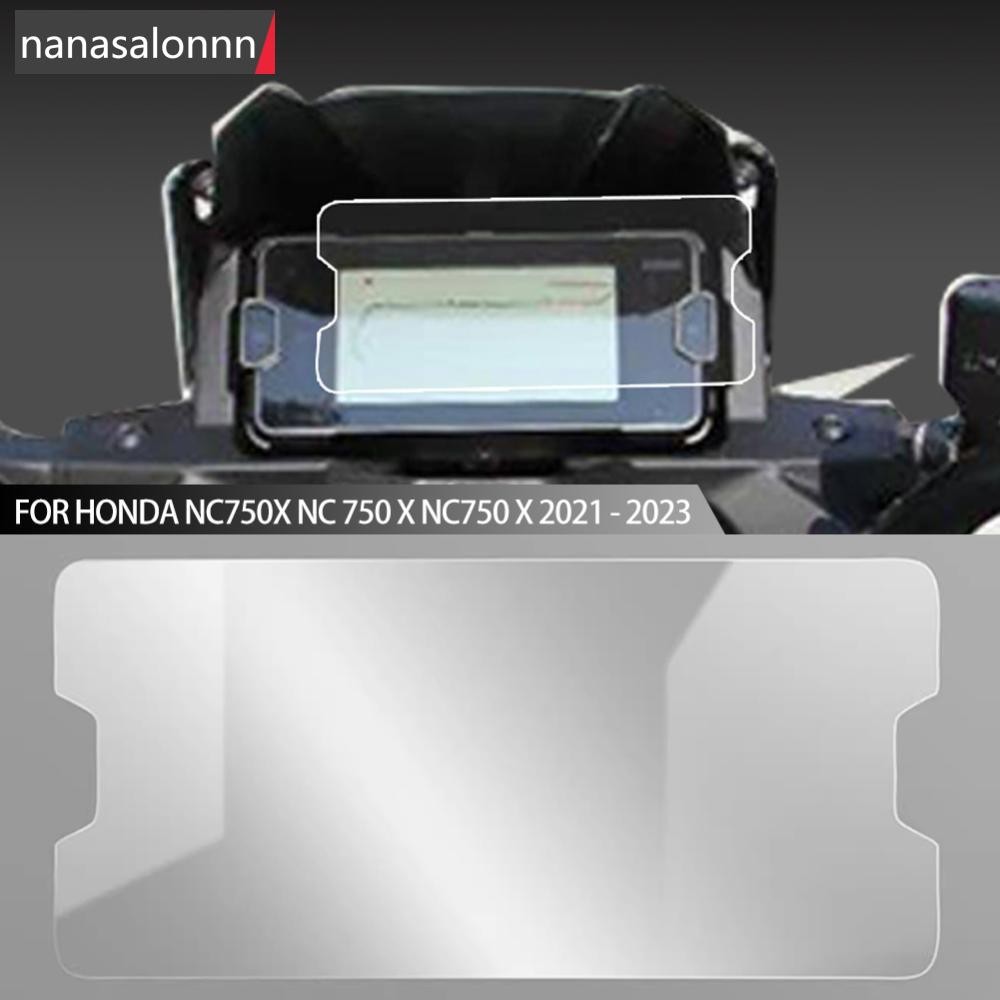 Nanasn| รถจักรยานยนต์ Scratch Cluster หน้าจอแดชบอร์ดป้องกันเครื่องมือฟิล์ม Fit สําหรับ Honda NC750X NC 750 X NC750 X 2021 - 2023 A4V3
