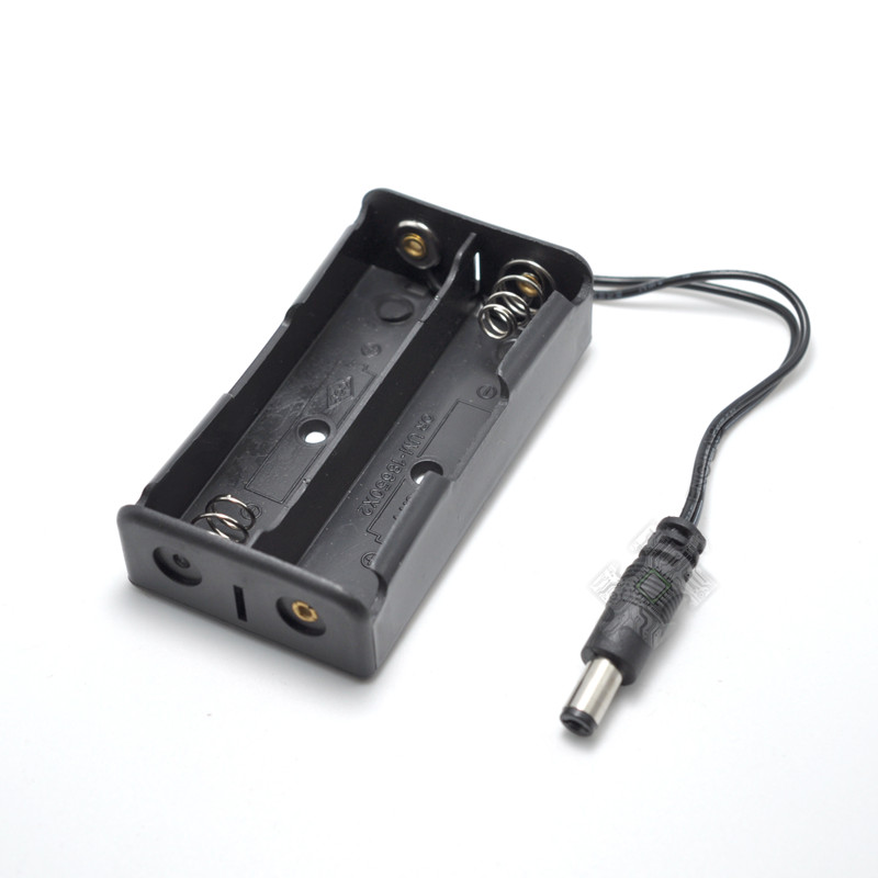 ENGLAB★ ที่ใส่แบตเตอรี่ 2S 18650 พร้อมแจ็คเก็ต DC 18650 ที่อยู่อาศัย 2 ชิ้น 18650 แบตเตอรี่