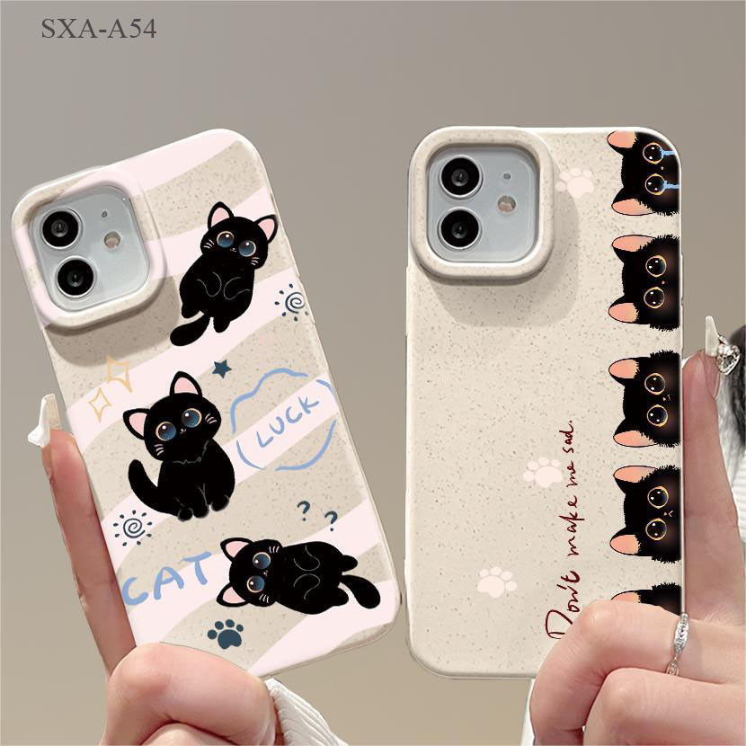 เคส For Samsung Galaxy A55 A54 A06 A53 A50S A05 A05S A12 A23 A24 A04S A03 A03S A14 A15 A20 A20S A11 A50 A51 4G 5G XMK