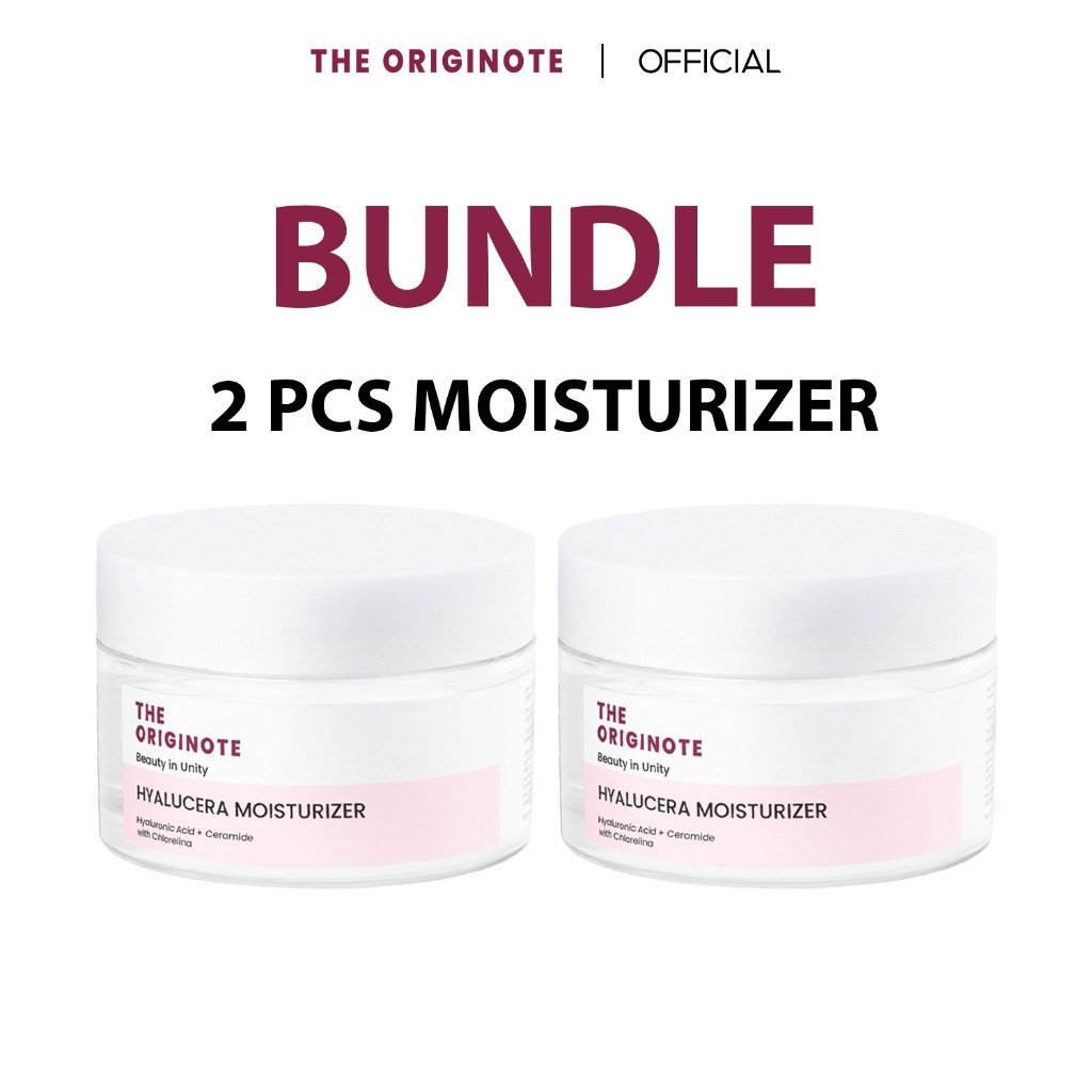 The Originote Bundle 2pcs Hyalucera Moisturizer มอยส์เจอไรเซอร์ ซื้อแพ็คคู่ คุ้มกว่า !! ช่วยเสริมสร้างเกราะป้องกันผิว
