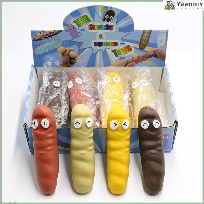 Yaa 5 51x1 77in เด็ก Interactive TPR Poop พร้อม Grooved อุปกรณ์เสริมนุ่มตลกตารางของเล่นที่ดีที่สุดสําหรับในร่มกลางแจ้ง